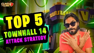Town Hall 14 {TH14} Top 5 Attack Strategies In Clash Of Clans | COC