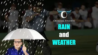 RAIN and WEATHER DELAYS | Umpire Training