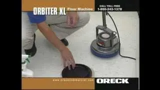 Oreck Commercial Orbiter Floor Machine Vinyl Floor Cleaning