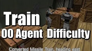 Goldeneye 007 Train 00 Agent Difficulty Playthrough Nintendo 64 N64