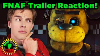 The FNAF Movie Trailer Has Some Crazy LORE! | Five Nights At Freddy's Movie Trailer Reaction