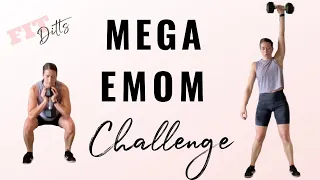 MEGA EMOM CHALLENGE- 35 Minute Full Body Workout that will Push Your Limits!