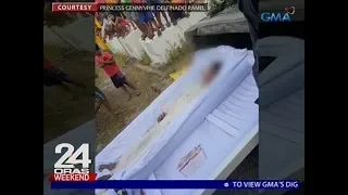 24 Oras: Relo at pera, ninakaw sa kabaong ng kalilibing lang na bangkay