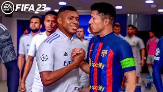 FIFA 23 | Real Madrid Vs Barcelona | Ft. Mbappe, Lewandowski, | Gameplay