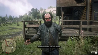 Red Dead Redemption 2 - Armless northern vet Mickey remembers Arthur