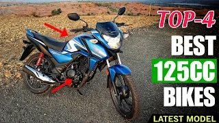 Top 4 Most Fuel Efficient 125cc Bikes in India 2024 🔥 for Mileage and Performance | OBD 2 models