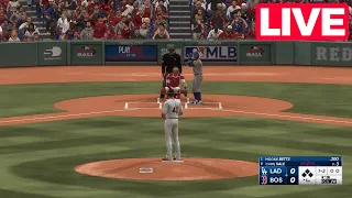 MLB LIVE🔴 Los Angeles Dodgers vs Boston Red Sox | Full Game - MLB EN VIVO 8/25/2023