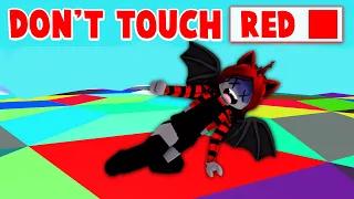 Roblox Color Block BUT You CAN"T TOUCH THE COLOR RED!