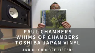 Paul Chambers Whims Of Chambers Blue Note Toshiba Japan Vinyl