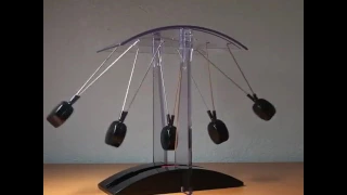 Magnetic Newton's Cradle