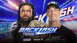 FULL MATCH - Roman Reigns vs. John Cena: WWE Backlash 2024