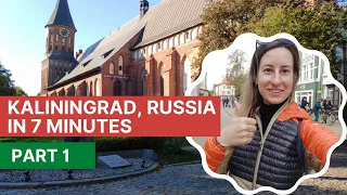 Let's travel to Russia: Kaliningrad. Places to visit in Russia. 4K