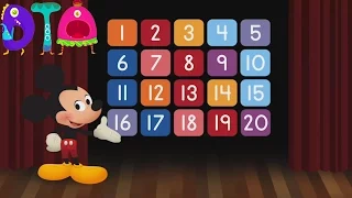 Disney Buddies 123 Number Song - Learn to Count Numbers 1 to 20 - Fun Educational App For Kids (HD)