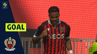 Goal Justin KLUIVERT (19' - OGCN) OGC NICE - ANGERS SCO (1-0) 21/22