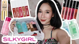 NEW MAKEUP!!! SILKYGIRL COSMETICS - GEN MATTE FOUNDATION, BLUSH, LIP TINT, LIPCREAM, FEMININE WASH