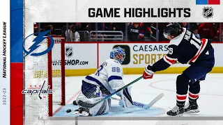 Lightning @ Capitals 11/11 | NHL Highlights 2022