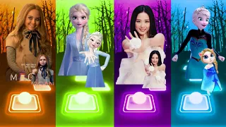 Megan Bloody Mary | Disney Princess Songs | Jisoo Flower | Frozen Songs | Tiles Hop | Cute Cats Song