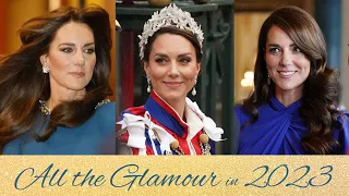 Princess Catherine's MOST GLAMOROUS LOOKS in 2023 {Ambient Music}{No Talking}{ASMR}