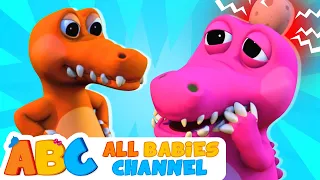 ABC | FIVE LITTLE CROCODILES  | Nursery Rhymes For Children | All Babies Channel