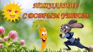 Пожелание С Добрым Утром! Позитив для поднятия настроения!