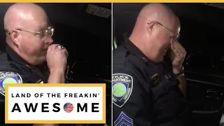 Police Officer's Emotional Final Sign-Off After 26 Years Of Service