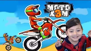 Juegos de Motos para Niños - Moto X3M | Motos Extremas | Juegos Android para niños