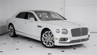 Ice On Linen 2023 Bentley Flying Spur Mulliner V8