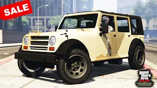 Army JEEP is On SALE This Week in GTA 5 Online | Canis Crusader Review | Worth Buying?