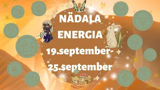 ⚡️ Nädala Energia ⚡️ 🐕 19.september-25.september 🐕 - 🔮 12 Tähemärki 🔮