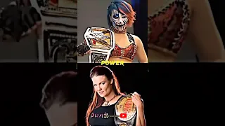 wwe Asuka Vs Lita comparison video 🔥❤️✨ #shorts