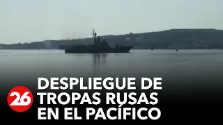 Rusia desplegó tropas militares en el Pacífico