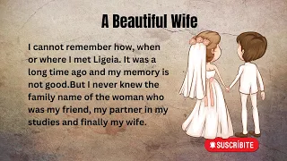 A Beautiful Wife ⭐ Level 3 ⭐ Level 3 ⭐ Learn English Through Story| Listening English practice