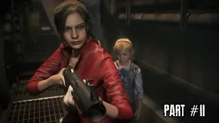 Resident Evil 2 Remake: Claire B - Прохождение на 100% (Hardcore, все предметы) Part #2 (PC Rus)