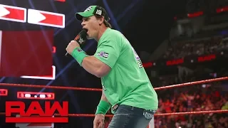 John Cena declares for the 2019 Men's Royal Rumble Match: Raw, Jan. 7, 2019