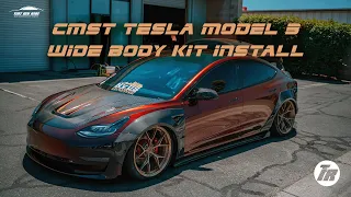 Tesla Model 3 CMST WideBody Kit Install