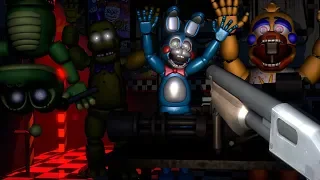 [FNAF SFM] FNAF 6 Ultimate Custom Night | Cheating & Counter Jumpscares Rockstar & All Animatronics