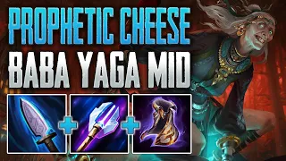 FREE PROPHETIC STACKS! Baba Yaga Mid Gameplay (SMITE Ranked Conquest)