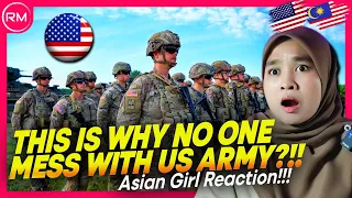 ASIAN GIRL REACT TO 5 REASONS NO NATION WILL MESS WITH THE US ARMY?! REALLY!!