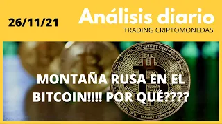 MONTAÑA RUSA EN EL BITCOIN!!! POR QUÉ????