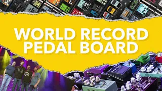 World Record Pedal Board