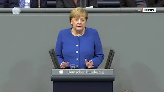 17.10.2019 - Rede Angela Merkel - Regierungserklärung zum Europäischen Rat