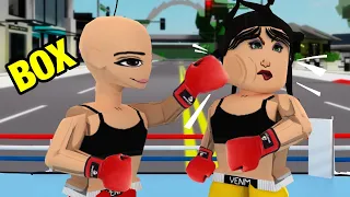 😰Entre a una pelea de Boxeo en Brookhaven 😂/Roblox