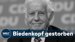 CDU-Politiker Kurt Biedenkopf ist gestorben | EILMELDUNG
