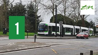 Adtranz Bombardier M2 355/M2 352 - Ligne 1 vers François Mitterrand