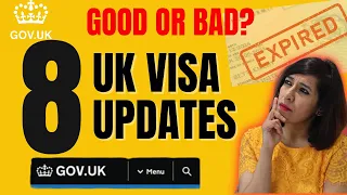 Summary Of All The UK Changes As Of 8th April 2023 | What Is Uk Visa Updates? New UKVI Announcement