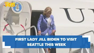 What to know about First Lady Jill Biden's visit to Seattle this week