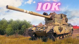 FV4005 Stage II 10K Damage World of Tanks Gameplay (4K)