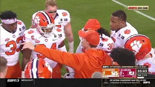 2019 CFP National Championship - Clemson vs Alabama (Skycam)