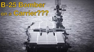 Unbelievable! WWII Bomber's Surprise Landing on an Aircraft Carrier