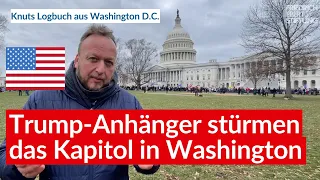 Trump-Anhänger stürmen das Kapitol in Washington